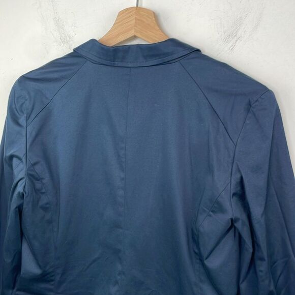 Free People Women's Navy Blazer Y2K size 0 - Picture 7 of 14